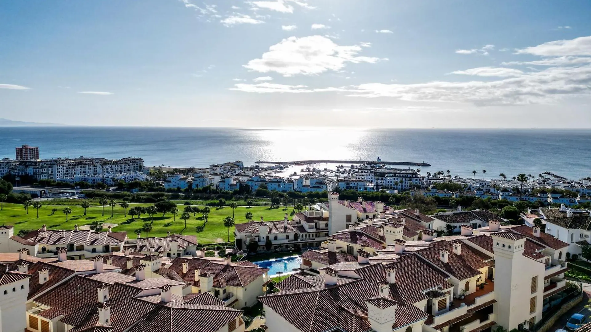 Sea View Apartment With Great Terrace And 4 Pools - Duquesa Suites 308 Manilva Hiszpania
