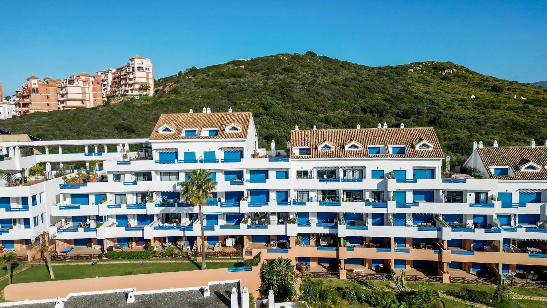 Sea View Apartment With Great Terrace And 4 Pools - Duquesa Suites 308 Manilva Hiszpania